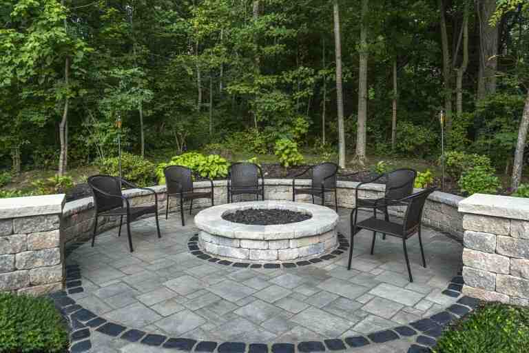 Outdoor sitting area creating value to your property