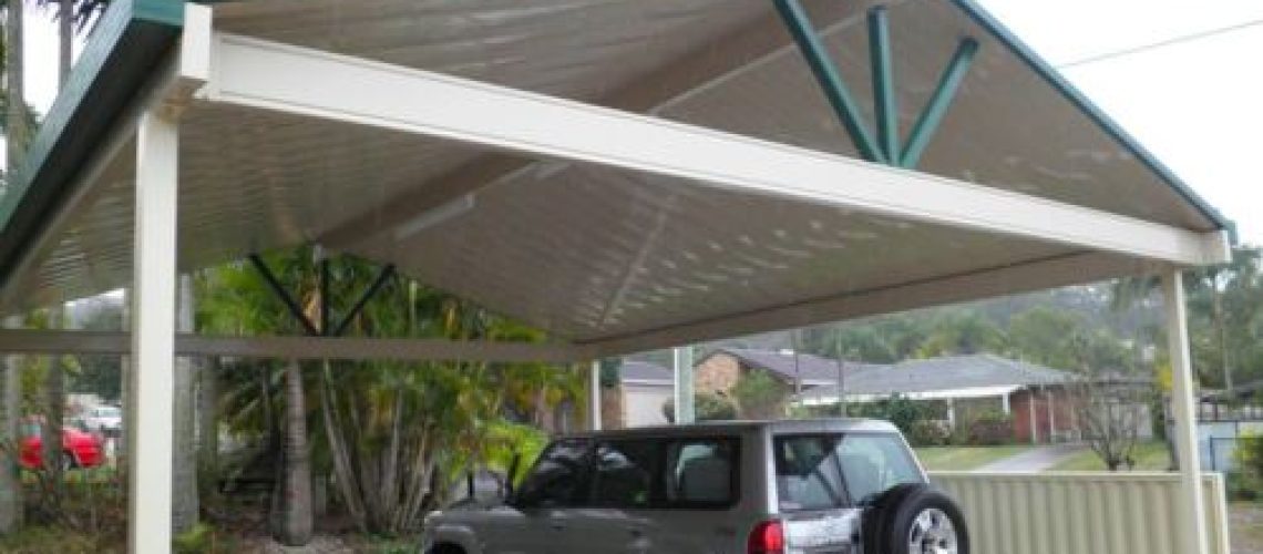 Free standing carport builder available on Gold Coast, Tweed Coast and in Brisbane. Open garage projects